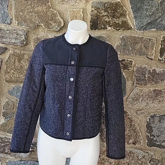 J. Crew Cropped Topper Jacket Size 2